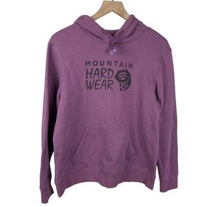 Mountain Hardwear Womens Purple‎ Pull Over Hooded Sweatshirt Medium